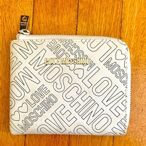 Love Moschino white wallet
